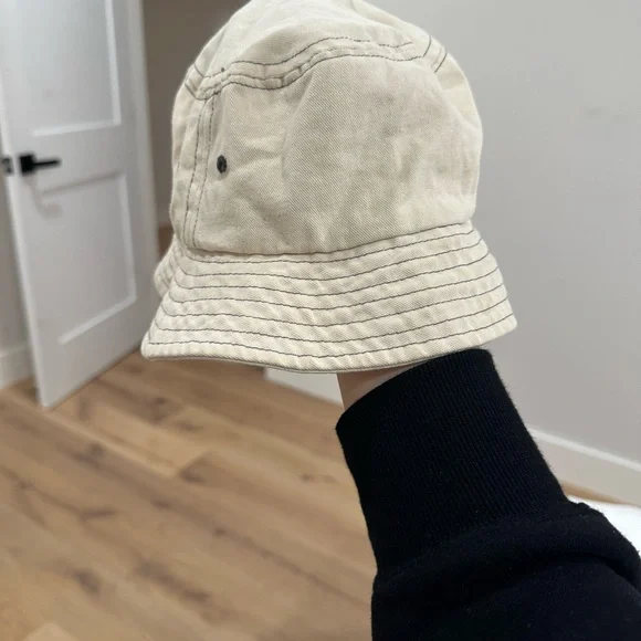 UO-76 Beige Bucket Hat - Picture 2 of 3